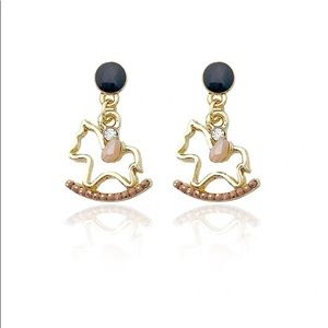 Little Rocking Horse Earrings